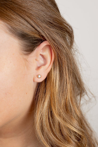 Pendientes gallones diamantes