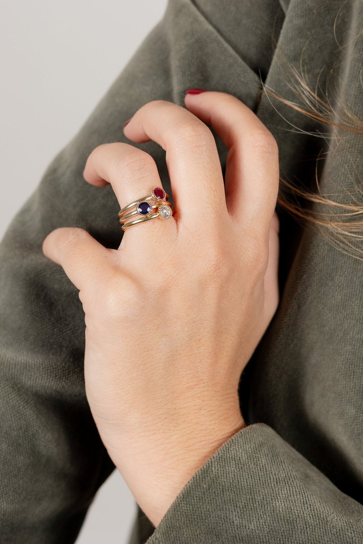 Solitario diamante talla brillante